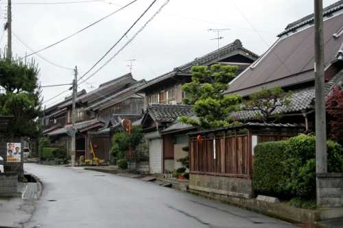 町並み 鎌掛 日野町 蒲生郡 旧御代参街道