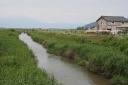 白鳥川・小船木橋 小船木町 近江八幡市