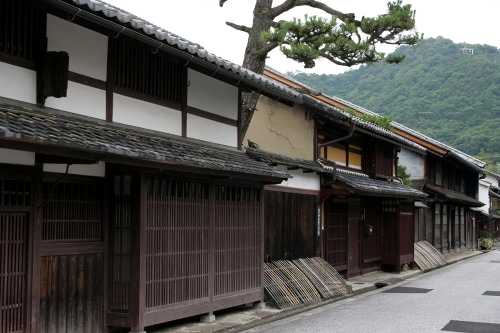 家並み 新町通り 近江八幡市