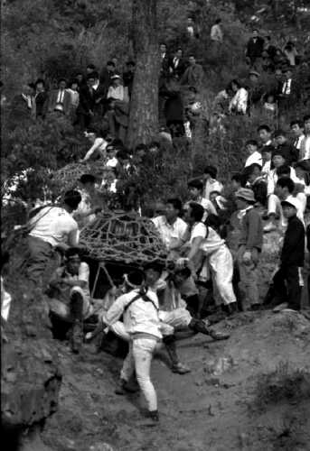 繖峰三神社( 伊庭の坂下し祭り) 能登川町 東近江市