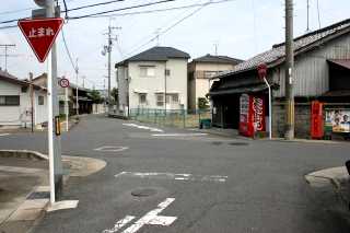 縄手町末から左斜め 音羽町へ