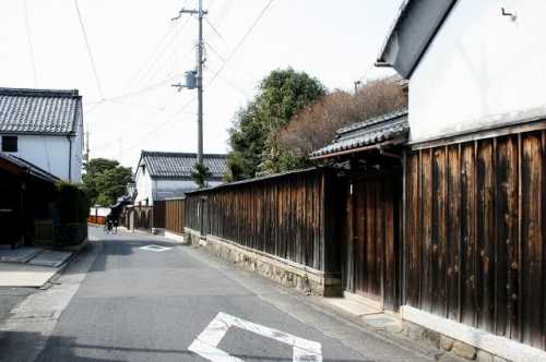 南大窪・岡本町町並み 日野町 蒲生郡 滋賀