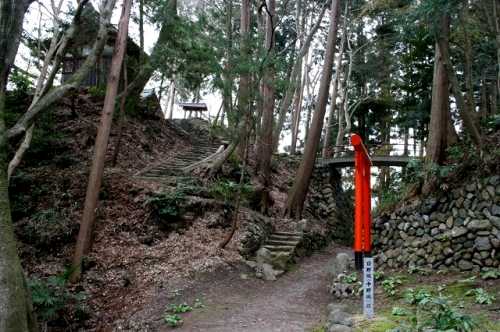 日野城（中野城）址 日野町 蒲生郡 滋賀