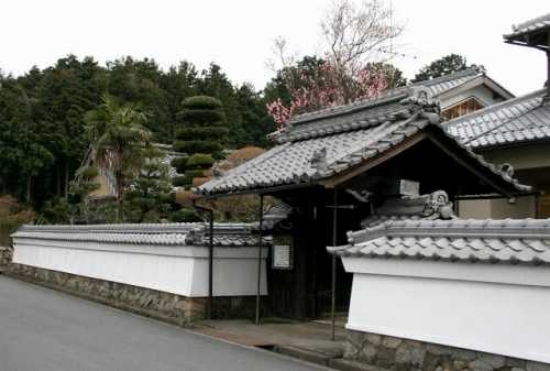 西大路藩士渡辺家邸宅 日野町 蒲生郡 滋賀