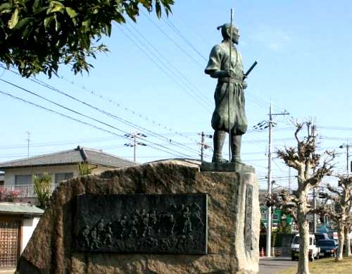 山越商人像 八日市 滋賀