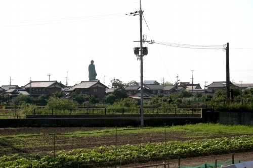 びわこ大仏遠望 下坂浜町 長浜市 滋賀県