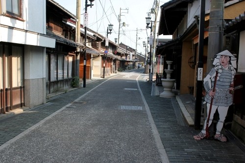 武者隠れ道 元浜町 長浜市 滋賀県