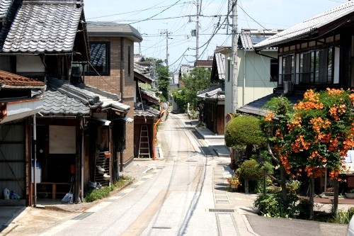 町並み 湖北町馬渡 長浜市 滋賀県