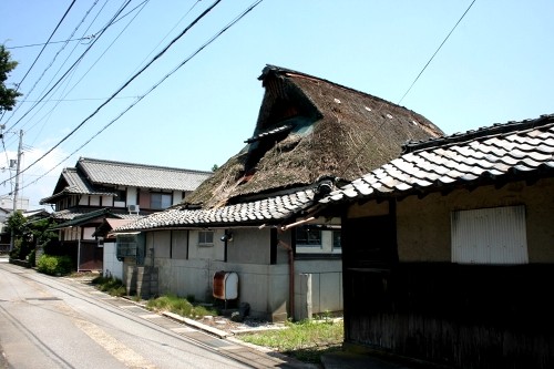家並み 湖北町馬渡 長浜市 滋賀県