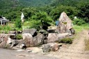 八幡谷の水 余呉町下余呉 長浜市 滋賀県