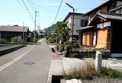 道標 余呉町中之郷 長浜市 滋賀県