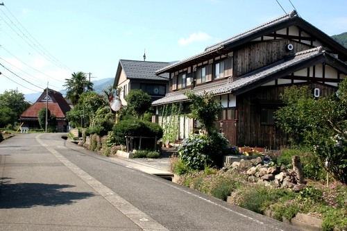 旧北国街道 余呉町今市 長浜市 滋賀県