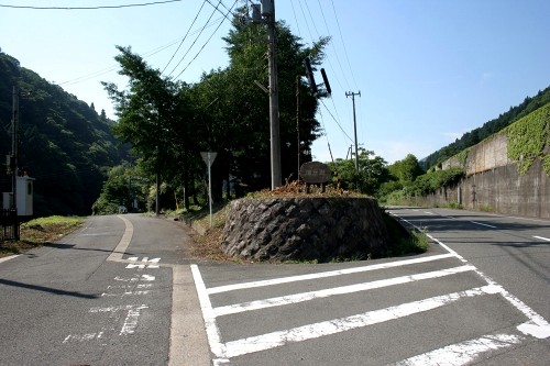 柳ケ瀬旧道入口 余呉町柳ケ瀬 長浜市 滋賀県