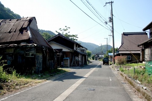 旧柳ケ瀬宿町並み 余呉町柳ケ瀬 長浜市 滋賀県