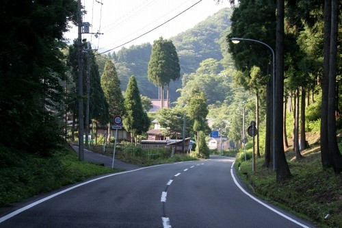 中河内旧道入口 余呉町中河内 長浜市 滋賀県