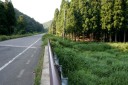 北国街道 余呉町中河内 長浜市 滋賀県