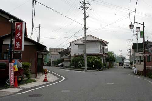 朝鮮人街道分岐点 行畑1丁目 野洲市