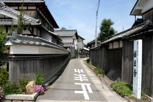 家並み 中北 野洲市