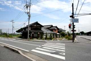 くの字旧道 上稲葉