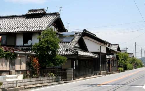 家並み 稲部町 彦根市