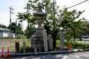 常夜燈・道標群 正法寺（しょうぼうじ）町交差点 彦根市