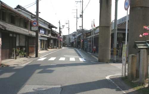 旧高宮宿中心街 高宮町 彦根市
