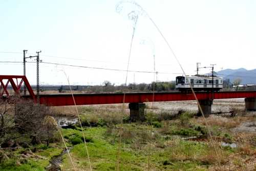 近江鉄道愛知川鉄橋 愛知川町 愛知郡 滋賀
