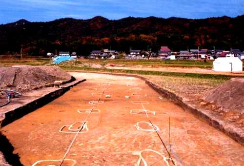 宮町遺跡(紫香楽宮跡)信楽 滋賀