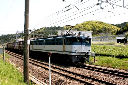 ＪＲ東海野瀬踏切付近 柏原 米原市 滋賀県