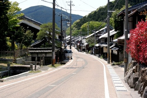 旧柏原宿町並み 柏原 米原市 滋賀県