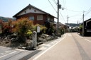 「やくし道」道標 柏原 米原市 滋賀県
