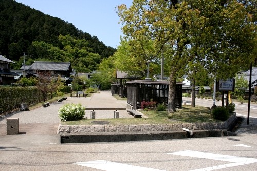 柏原御茶屋御殿跡 柏原 米原市 滋賀県