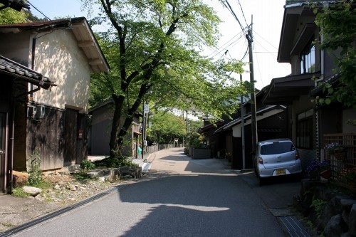 旧中山道醒ヶ井宿町並み 醒井 米原市 滋賀県