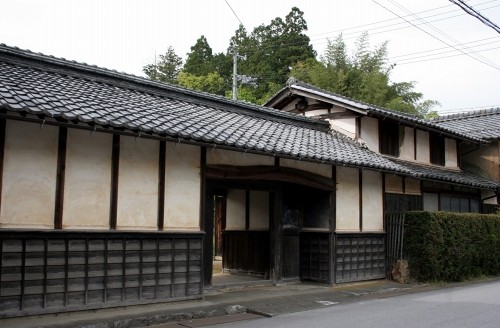 民家長屋門 三吉 米原市 滋賀県