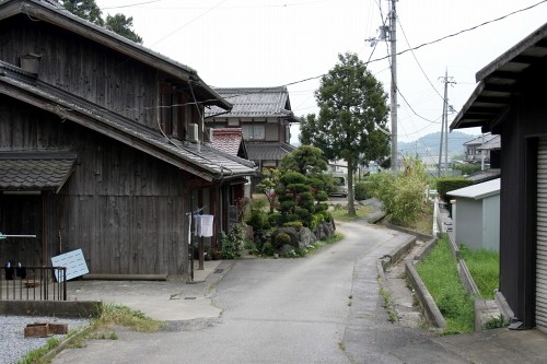 旧中山道 下矢倉 町 彦根市 滋賀県