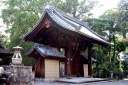 大宝神社四脚門 綣（へそ） 栗東市 滋賀県