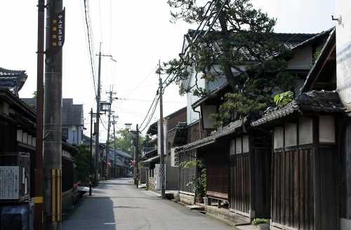 旧高宮宿町並み 高宮町 彦根市 滋賀県