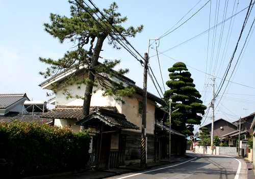 家並み 葛籠町 彦根市 滋賀県