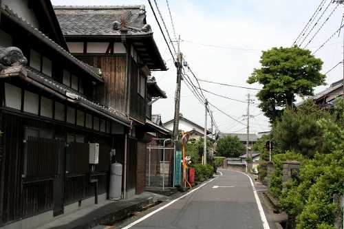 旧中山道 馬渕町 近江八幡市 滋賀県
