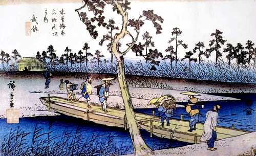 横関渡し跡 東横関町 近江八幡市 滋賀県