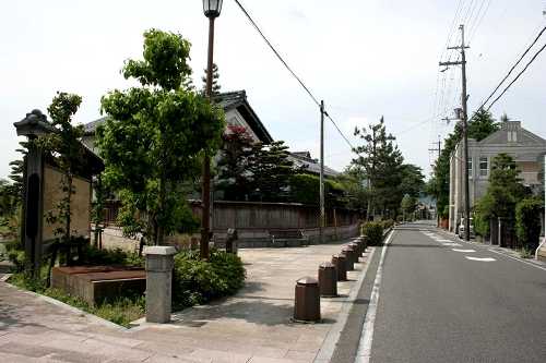 旧中山道ポケットパーク 五個荘竜田町 東近江市 滋賀県