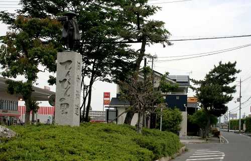国道合流点 五個荘竜田町 東近江市 滋賀県