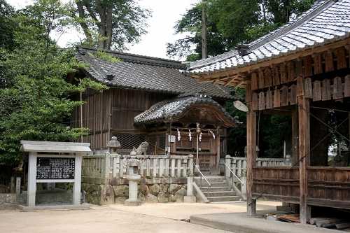 鎌若宮神社 安土町西老蘇 近江八幡市 滋賀県