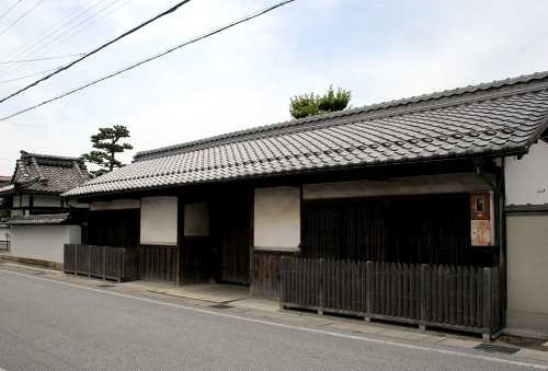 長屋門 安土町西老蘇 近江八幡市 滋賀県