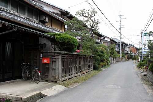 旧中山道 鏡 竜王町 蒲生郡 滋賀県