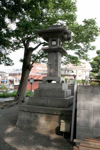 常夜燈 守山１丁目 守山市 滋賀県