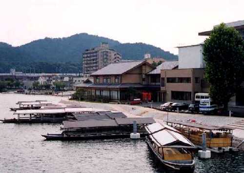 瀬田川 唐橋袂 瀬田 滋賀