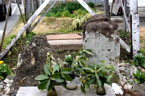 道標・道祖神 原木 伊豆の国市 静岡県