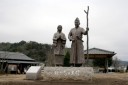 頼朝・政子像 四日町 伊豆の国市 静岡県