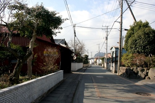 旧下田街道 南條 伊豆の国市 静岡県